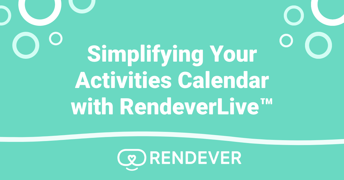 Simplifying the Senior Activity Calendar