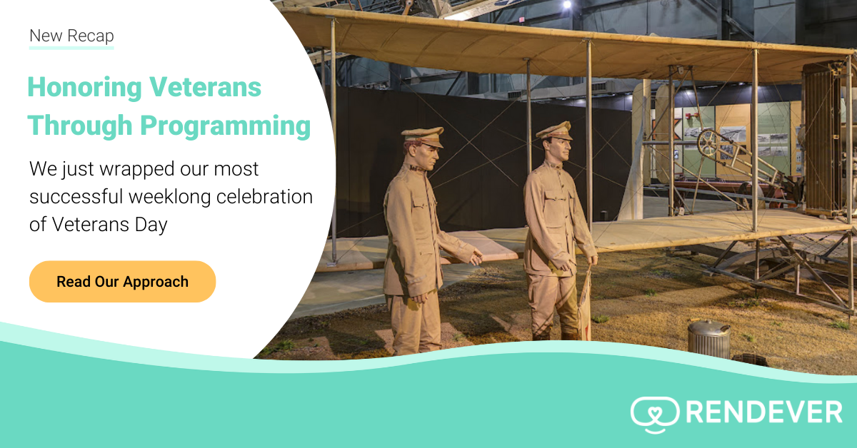 Celebrating Veterans Day 2022 with Rendever Programming
